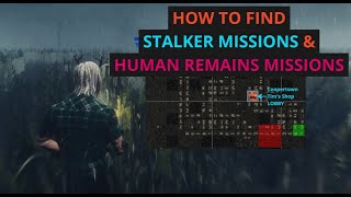 Dead Frontier 2  How to find Stalker Mission and Human Remains Mission Buildings Using DF2Profiler [upl. by Hillel]