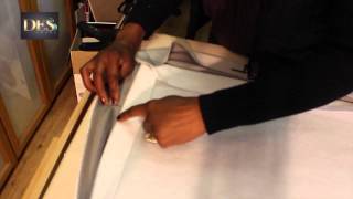 Adding interlining to curtains Part 1 [upl. by Marylynne]