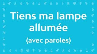 JeanClaude Gianadda  Tiens ma lampe allumée  Chant chrétien avec paroles pour le Carême et Pâques [upl. by Cooley]