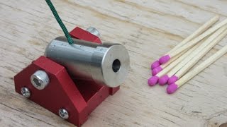 Mini 22 Cal Cannon Shooting  Review [upl. by Maggy698]