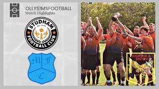 Studham FC vs Markyate Blues  LampDSFL Division 4 League Cup Final  14042024 [upl. by Helm]