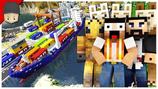 Hermitcraft 7  Ep18 THE CONTAINER SHIP amp THE WORST DEAL [upl. by Acinomal]