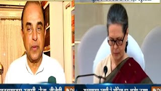 Subramanian Swamy slams Sonia Gandhi for meeting Natwar Singh [upl. by Ennaoj73]