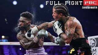 Davis vs Martin FULL FIGHT June 15 2024  PBC on Prime Video [upl. by Kingsbury]