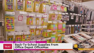 BackToSchool Supplies From Office Depot amp OfficeMax [upl. by Eneluj]