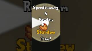 Speedrunning a Random Stardew Valley Item Part 49 shorts [upl. by Melton]