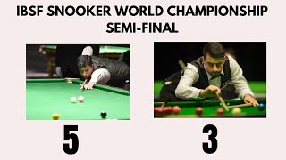 Asif wins SemiFinal  IBSF Snooker World Championship 2024  Final Frame [upl. by Nivrag]