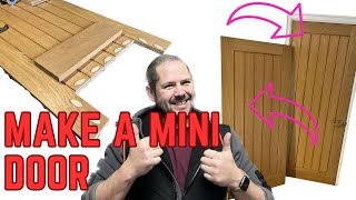 How to make an oak veneer door shorter [upl. by Forras]