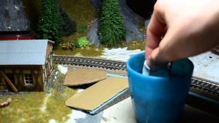 Gestaltung eines Weges Modellbahn HD [upl. by Heilman]