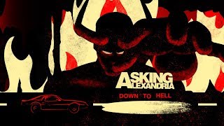 ASKING ALEXANDRIA  Down To Hell Official Lyric Video [upl. by Gilson715]