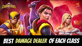 Best Damage dealer in the game Each class  Marvel Contest of Champions [upl. by Ennazzus432]