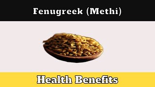 10 Amazing Fenugreek Seeds Benefits [upl. by Lomasi]