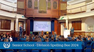 Senior School  Division Spelling Bee 2024 [upl. by Oeht586]