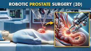 How Robotic Prostate Surgery Is Performed  Robot Assisted Prostatectomy 3D Animation [upl. by Holms]