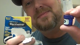 Broken Tooth Repair Dentemp Video How to Fix A Tooth Filling [upl. by Marentic]