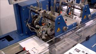 Buhrs BB 300 envelope inserter  test after overhaul [upl. by Anirtak]