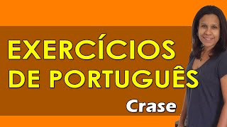 Exercícios de Crase  Aulas de Português [upl. by Nnylrats15]