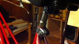 Comment changer la selle dun vélo  astuces de bricolage [upl. by Ahsimed]