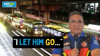 Bong Nebrija kinuwento ang pagharang ng MMDA sa convoy umano ni Senador Bong Revilla [upl. by Anelys]