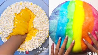 Looking to Relax Watch this Amazingly Satisfying Slime ASMR Compilation 585 [upl. by Torruella]