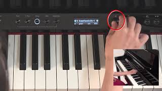 “Basic Operations” Roland Digital Piano HP series 01 [upl. by Layor]