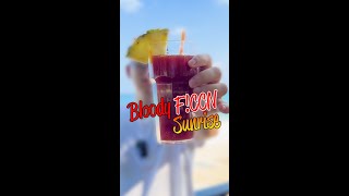 Dieser cocktail geht um die Welt 🌎🍷 Bloody FCCN Sunrise ☀ [upl. by Porta]