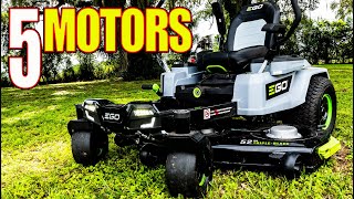 EGO Z6 Zero Turn Riding Lawn Mower Review 52inch 56 Volts [upl. by Elrem]