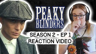 PEAKY BLINDERS  SEASON 2 EPISODE 1 2014 TV SHOW REACTION VIDEO FIRST TIME WATCHING [upl. by Onitsoga]