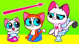 Cómo Elegir una Bacinica 😍 Hábitos Saludables 😊 Video para Niños Pequeños por Purr Purr [upl. by Ytte]