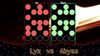 osumania Lyz vs Abyss  ★80 GreenEyed Jealousy x115 [upl. by Nodnek183]