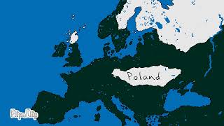 Spread of the BubonicPlague in EuropeMapping 13461353 [upl. by Devina12]