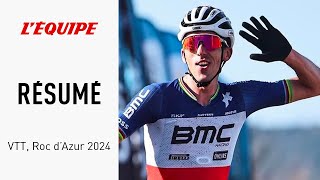 VTT  Le Français Jordan Sarrou remporte le Roc dAzur 2024  Le résumé de sa victoire [upl. by Aurora366]