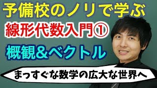 【大学数学】線形代数入門①概観ampベクトル【線形代数】 [upl. by Nnylimaj]