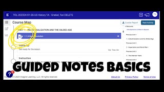 Edgenuity Guided Notes Basics [upl. by Ethelin]