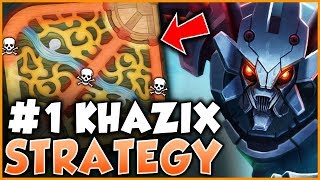 1 KHAZIX WORLD EXPLAINS HOW TO CARRY 3 LOSING LANES IN HIGH ELO  League of Legends [upl. by Nilreb]