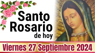 🙏❤️🙏 SANTO ROSARIO de Hoy Viernes 27 de SEPTIEMBRE de 2024 🌹 MISTERIOS DOLOROSOS [upl. by Colson39]