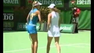 AKournikovaMHingis vs DHantuchovaASanchezVicario 2002 AO 22 [upl. by Emorej]