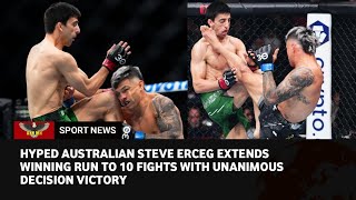 UFC 295 results Steve Erceg defeats Alessandro Costa to maintain unbeaten start to UFC career [upl. by Nylecoj]