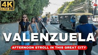 4K AMAZING Valenzuela City Proper Walk Tour 2024  Fatima Ave amp Peoples Park [upl. by Corenda]