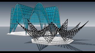 PARABOLOIDE HIPERBOLICO EN SKETCHUP [upl. by Burnsed319]