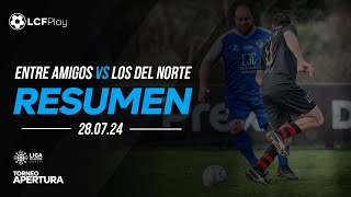 Resumen E Amigos vs Los del Norte  280724 [upl. by Aneleasor]