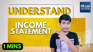 Understand Income statement  Profit amp Loss Statement  with Format  Financial statements finance [upl. by Aicatsal971]