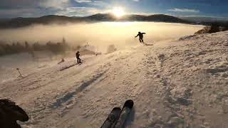 SkiWelt Wilder Kaiser Brixental early season on piste shred [upl. by Fotinas641]