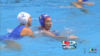 26th SU Shenzhen CHN  Womens Water Polo  Bronze medal [upl. by Emiatej402]