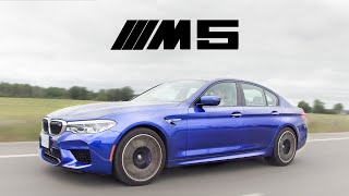 2018 BMW M5 Review  Super Fast Super Subtle [upl. by Darda]