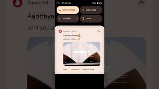 Get a Preview of the Snap Snapchat in the Notification snapchat [upl. by Pulcheria]