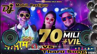 Kacha Badam vs MorDhani Tharu song NonstopRemixDjmohit Vs Djvishal Jumping song 4k [upl. by Yodlem]