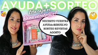 NECESITO VUESTRA AYUDA🆘RESOLUCIÓN SORTEO REVISTAS AGOSTO😍 [upl. by Aisemaj652]