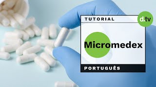 DOTLIB  IBM Micromedex Português  Tutorial [upl. by Hamirak499]