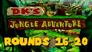 Mario Party  DKs Jungle Adventure Rounds 1620 [upl. by Ynnek]